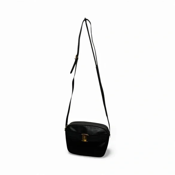 Salvatore Ferragamo Black Leather Bag - Picture 5 of 13